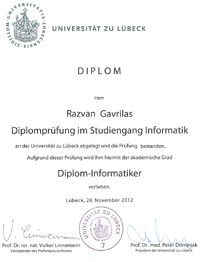 Master of Science in Computer Science